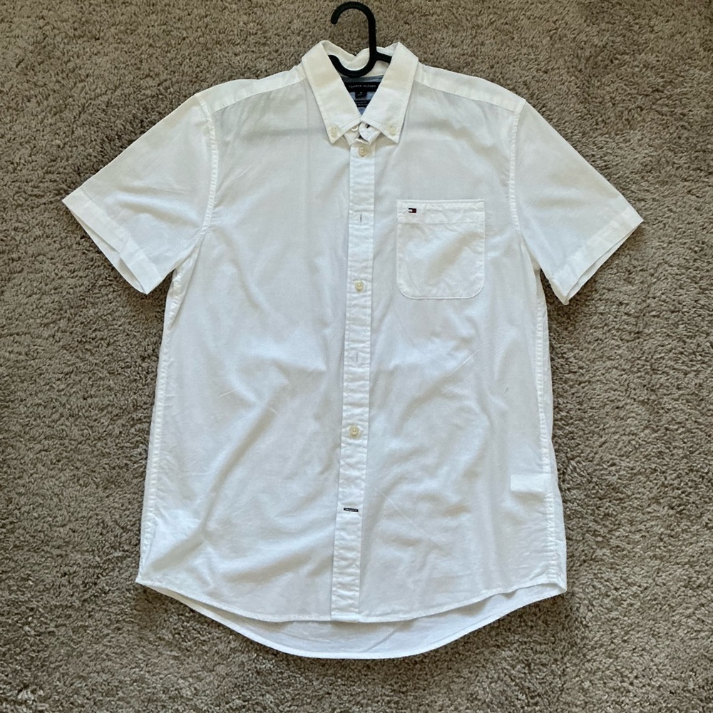 Classic White Short Sleeve Shirt